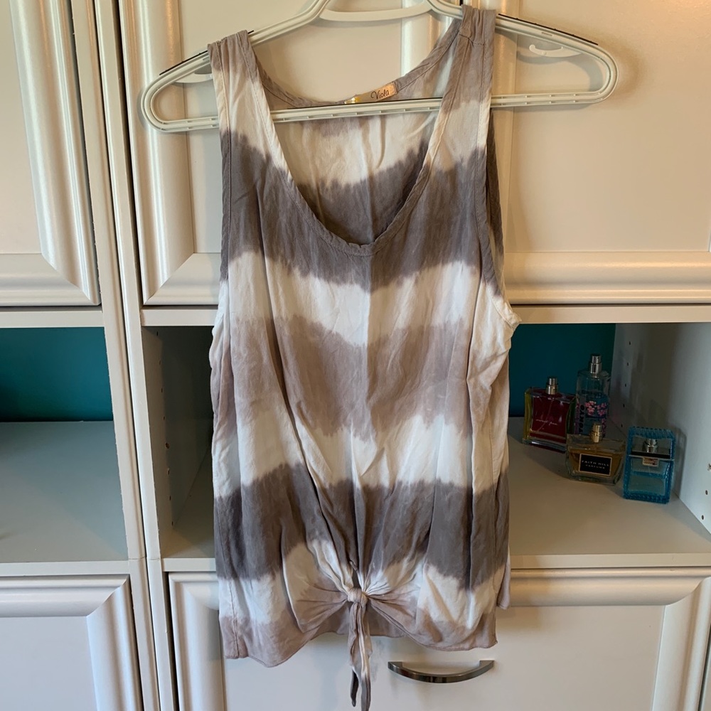 Striped tank top